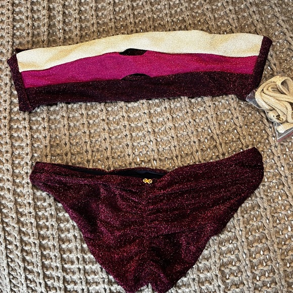 PQ Swim Metallic two piece - Picture 7 of 8